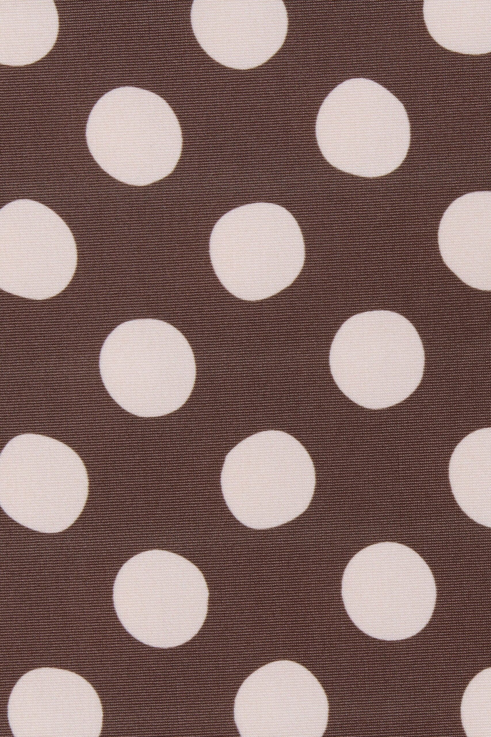 Simona Head Scarf Cioccolato Dot - Image 6