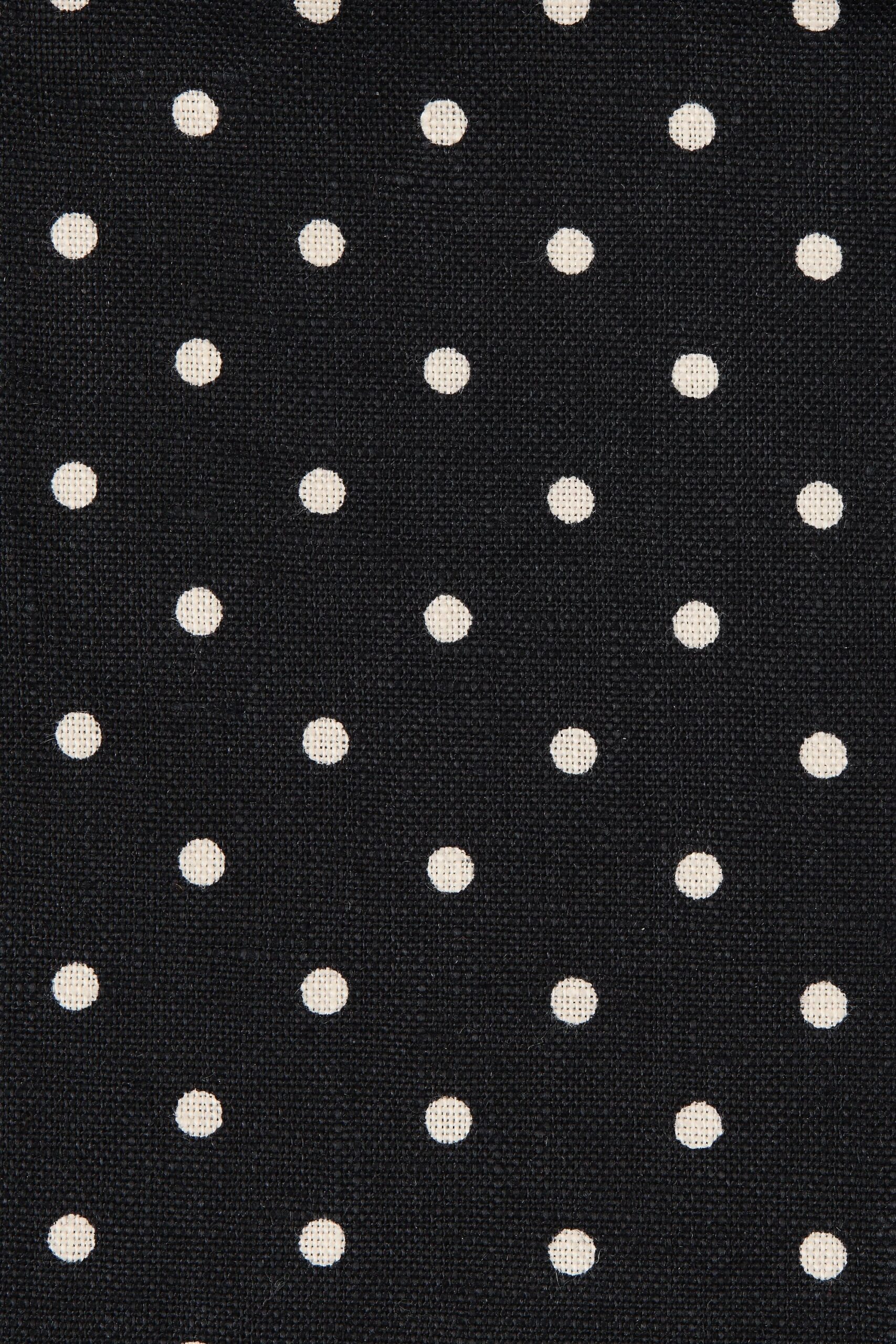 Mira Maxi Dress Lola Polka Dot Black Off White - Image 5
