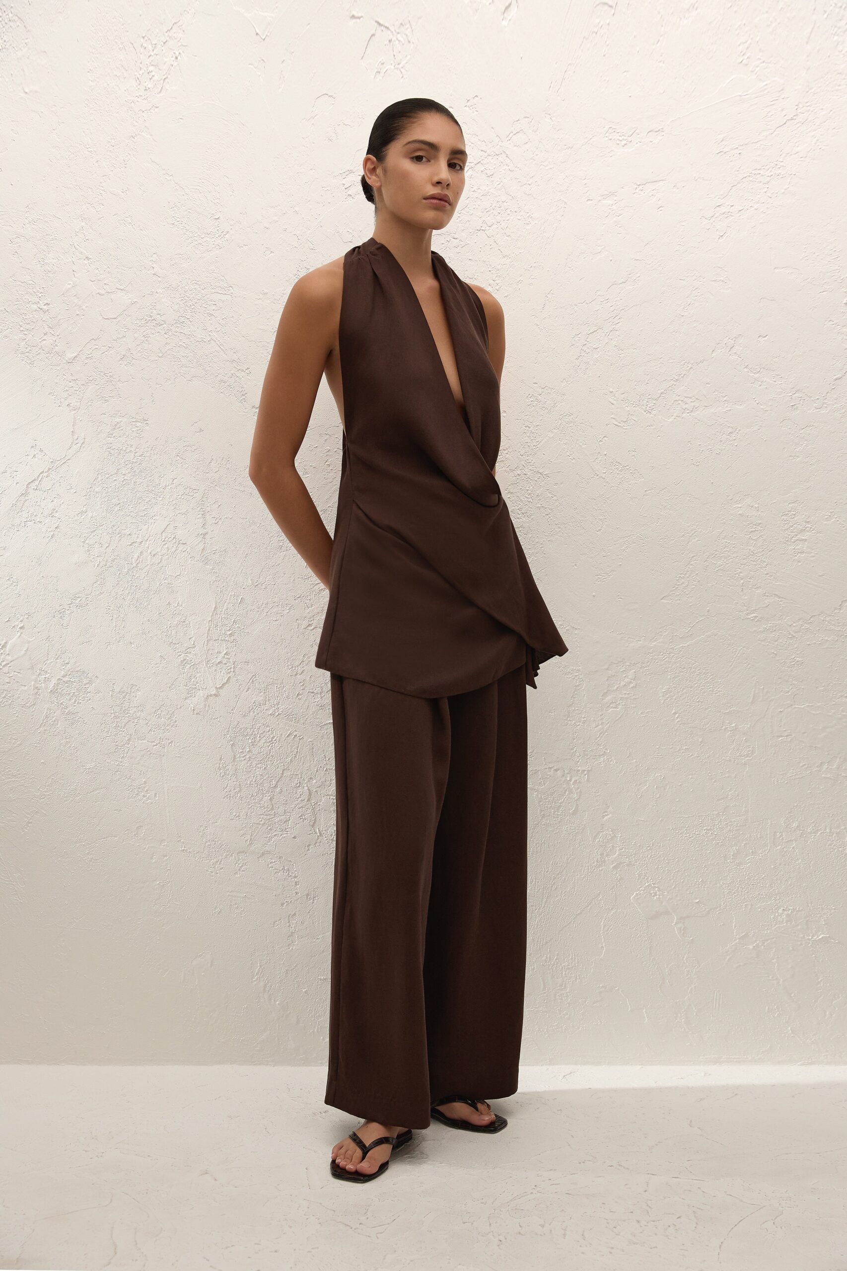 Astrid Pant Chocolate - Image 3