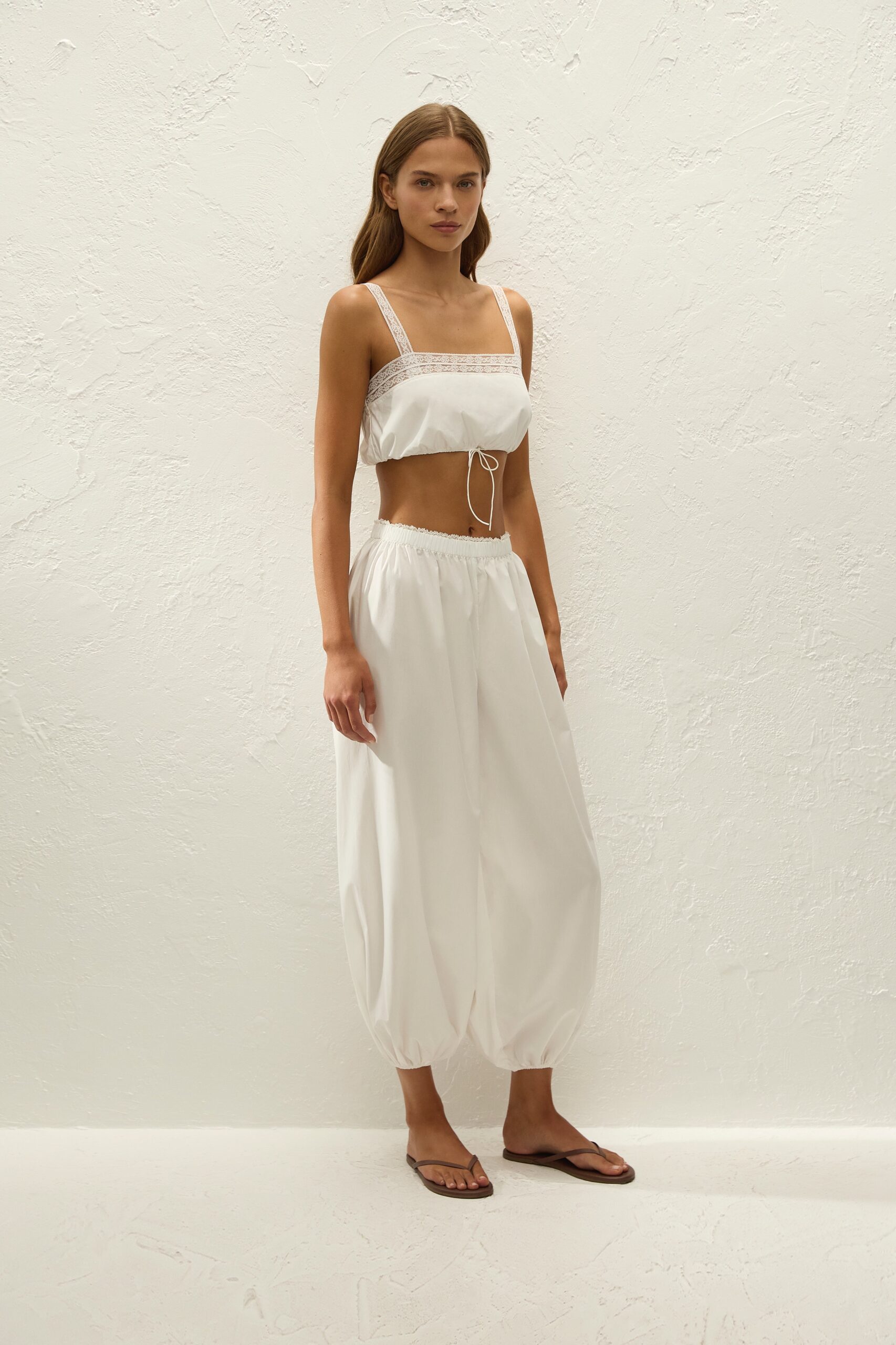 Maratea Pant Ixora Lace White - Image 3