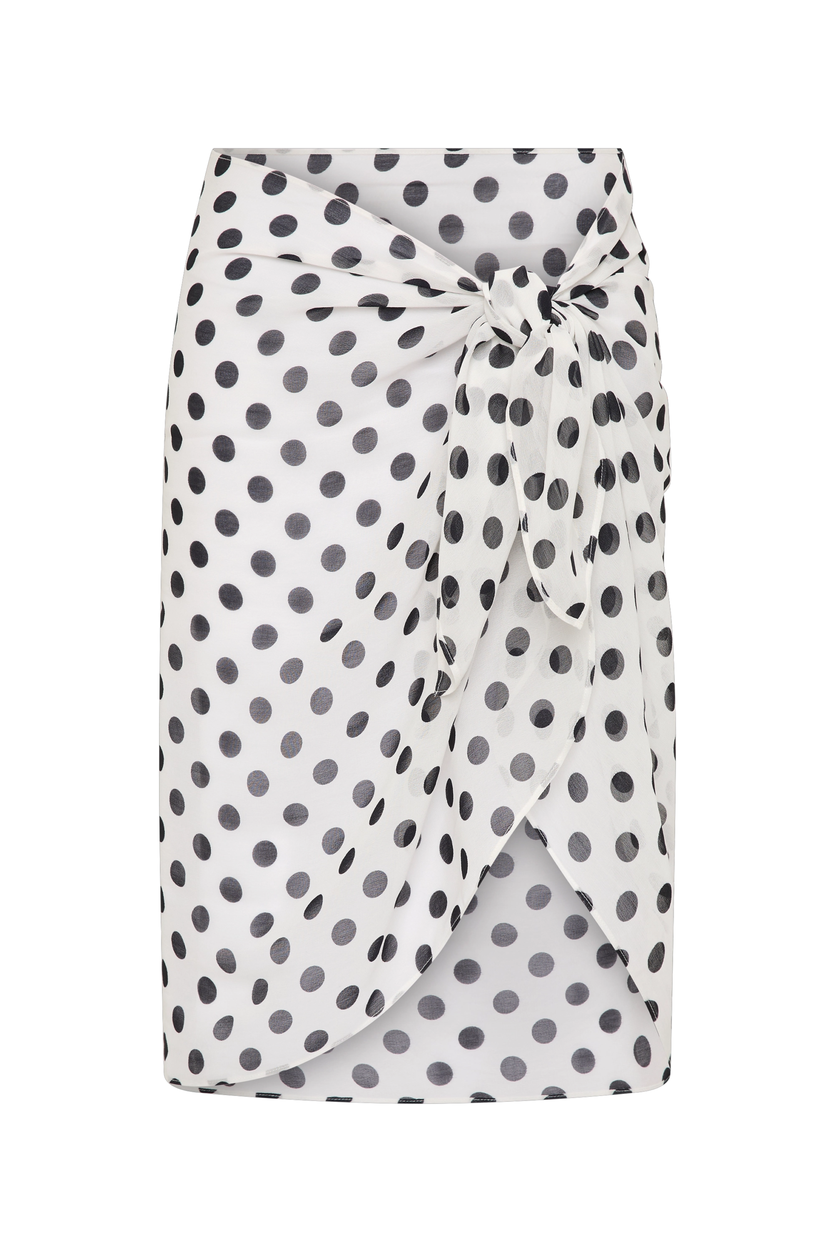 Mirra Pareo White Black Dot - Image 6