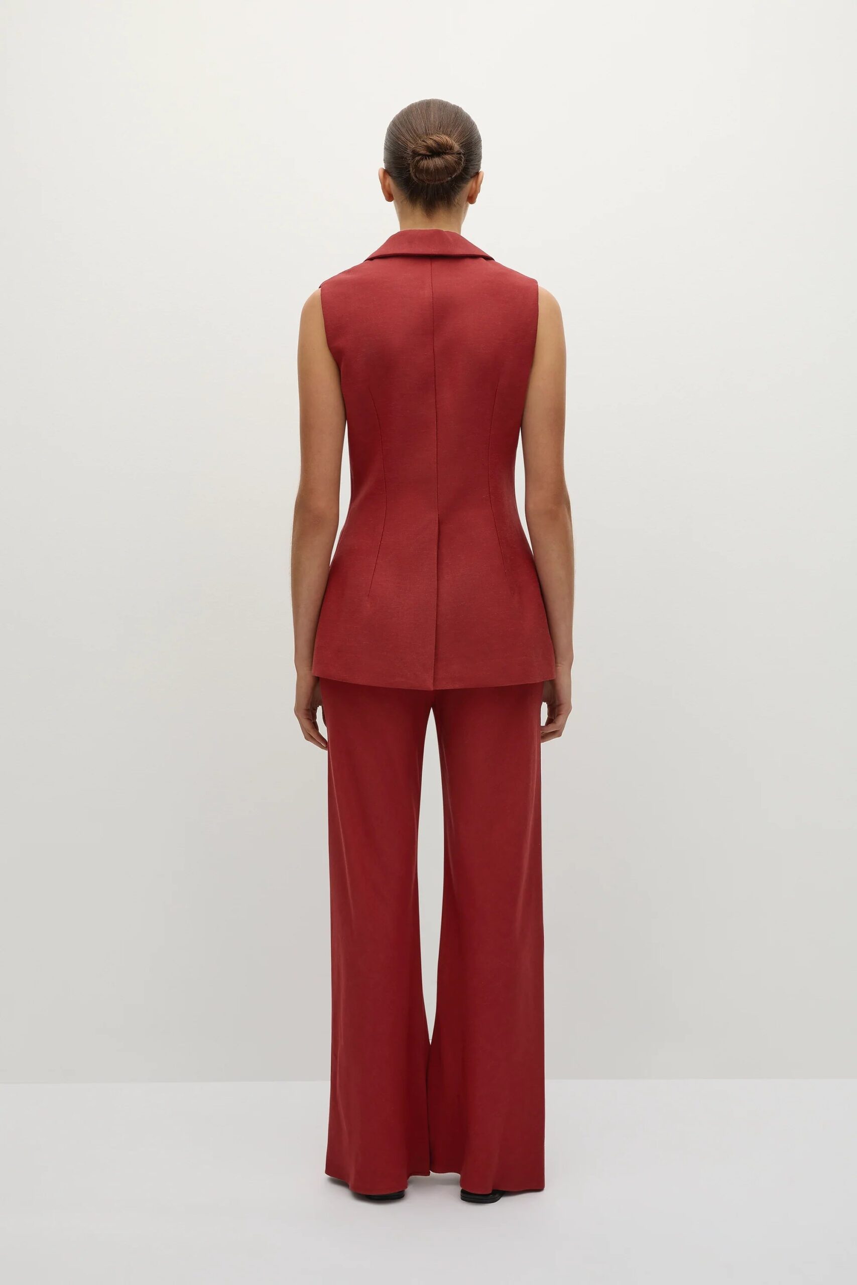 Florine Pant Deep Red - Final Sale - Image 4